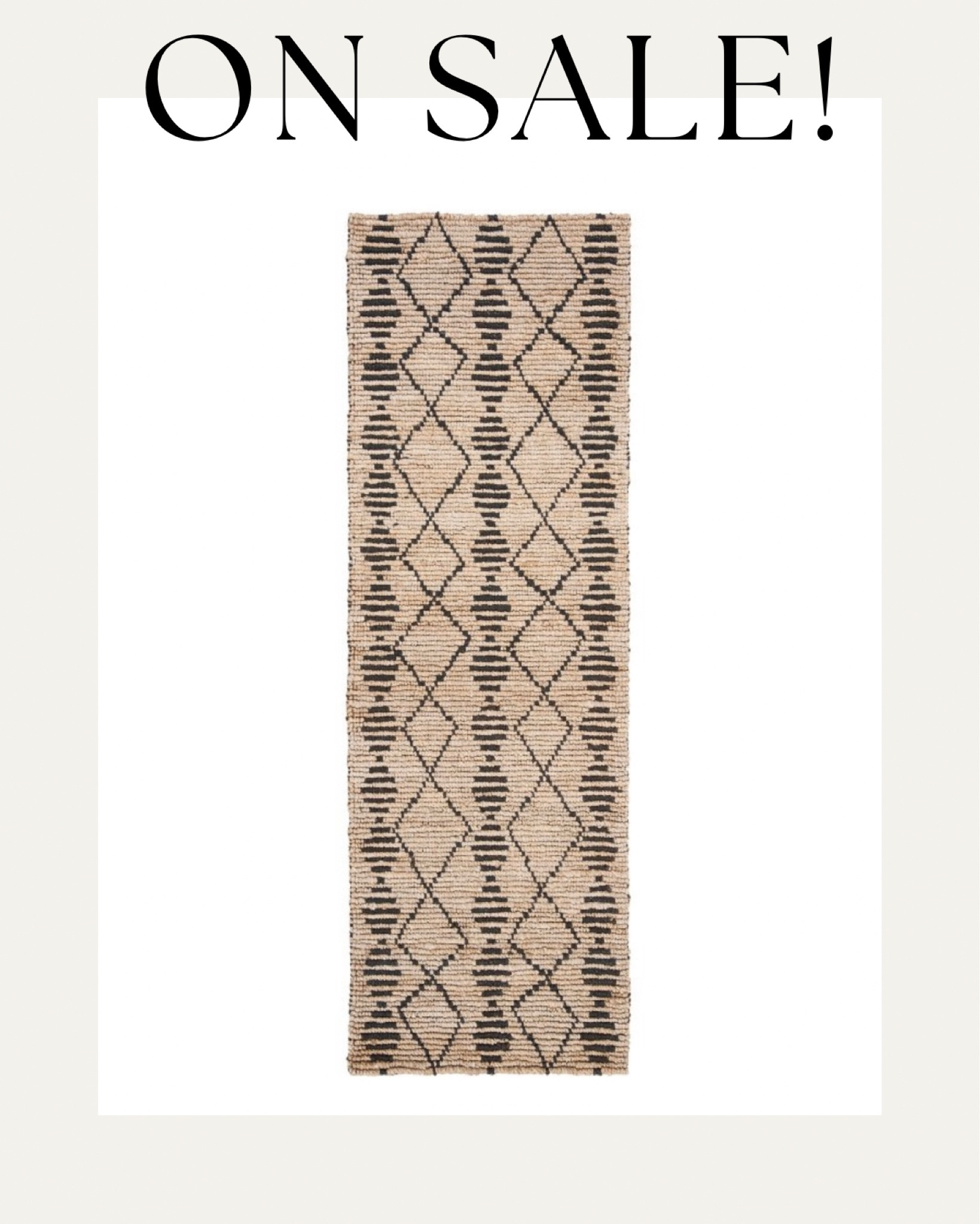 Jute runner from target on sale! Home decor, runner, rug, target 

#LTKhome #LTKsalealert