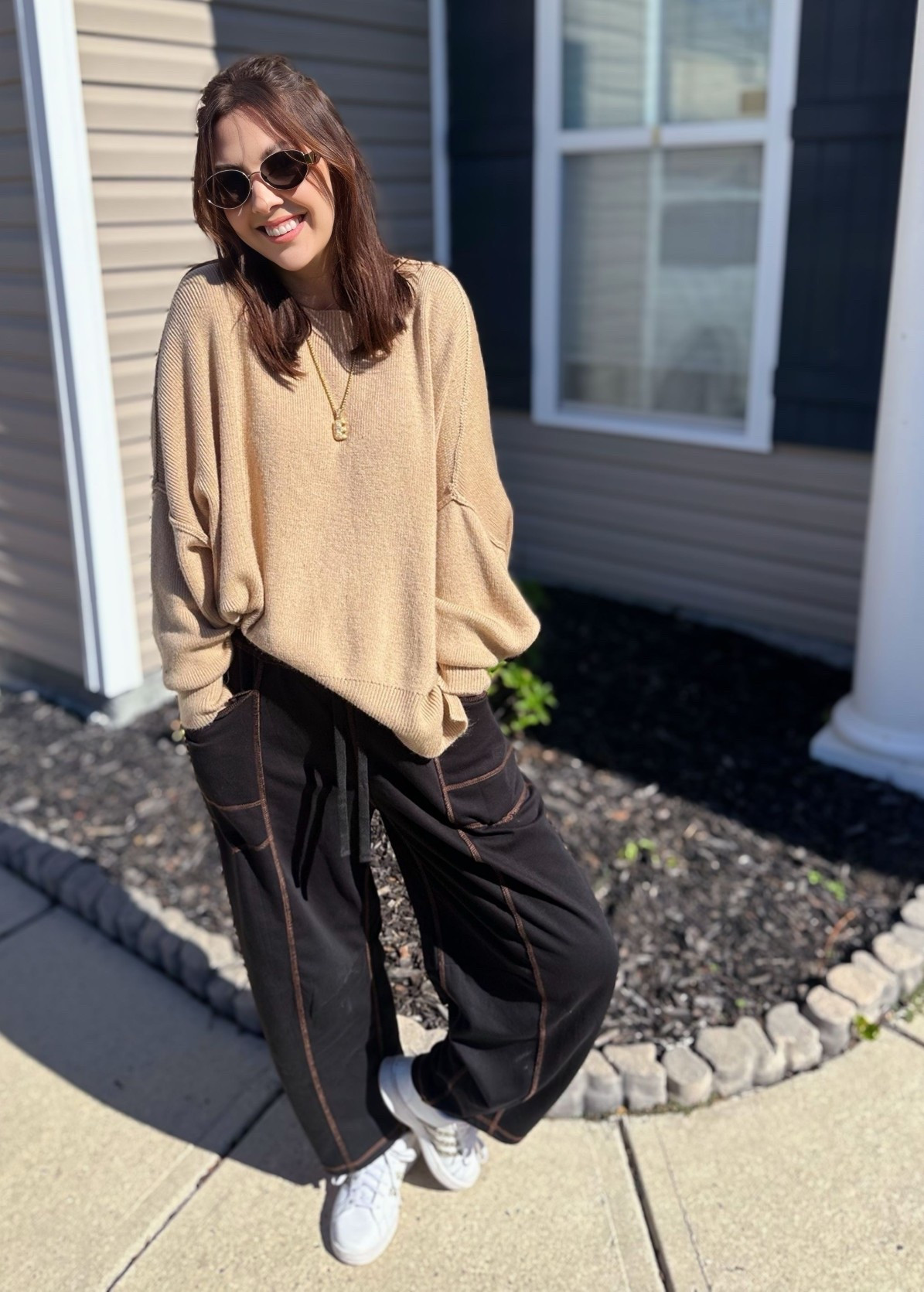 If it’s oversized and comfy, I’m wearing it 😌 This Amazon sweater + wide leg pants combo has been my go-to lately.
#amazonfashion #amazonfinds #comfystyle #everydayoutfit #ltkaffordable #momstyle #affordablefashion #ootd #amazon

#LTKFindsUnder50 #LTKFindsUnder100 #LTKStyleTip