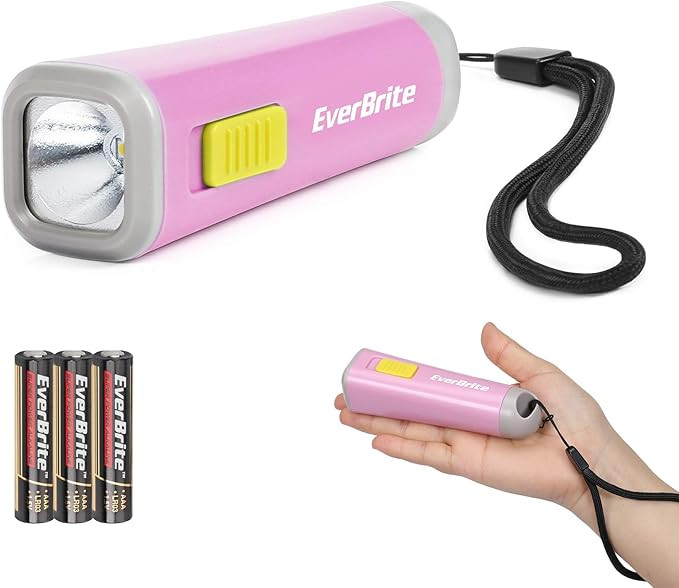 EverBrite Kids Flashlight, Mini LED Flashlight, Plastic Torch Use for Emergencies, Camping, Outdo... | Amazon (US)