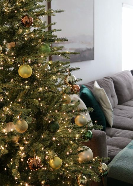 elegant multicolored ornaments, classic holiday decor for the living room

#LTKSeasonal #LTKhome #LTKHoliday