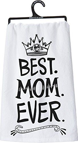 Primitives by Kathy 29117 Lol Cotton Dish Towel, Best.Mom.Ever | Amazon (US)