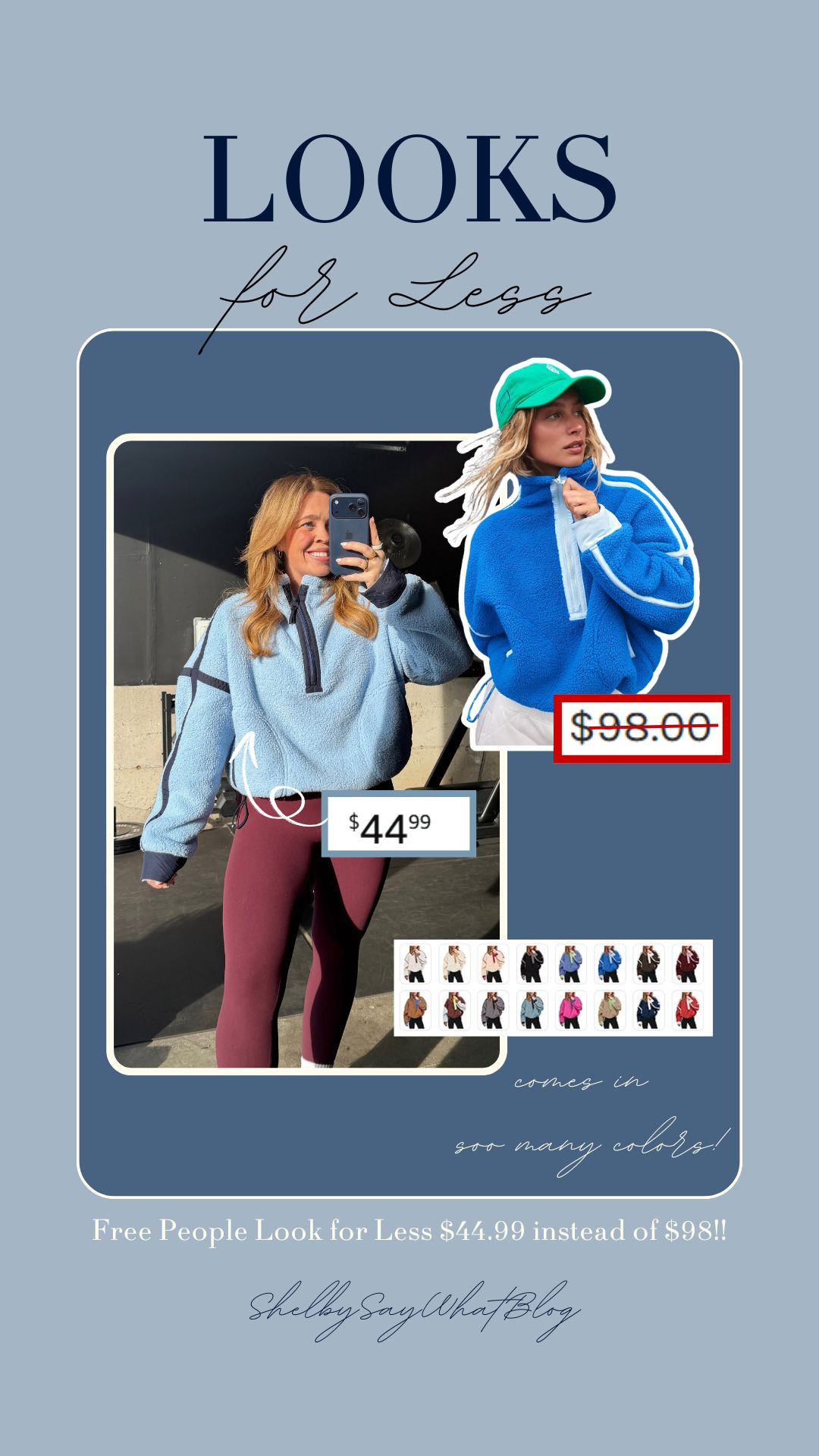 FP Movement Half Zip Look for Less than $45! I own both and honestly...i like the amazon one better! Perfect for school drop off, running errands or outdoor walks. Wearing a size XL 

Size 10 | M/L | 5'3" 

 #LTKootd #LTKActive #LTKMidsize