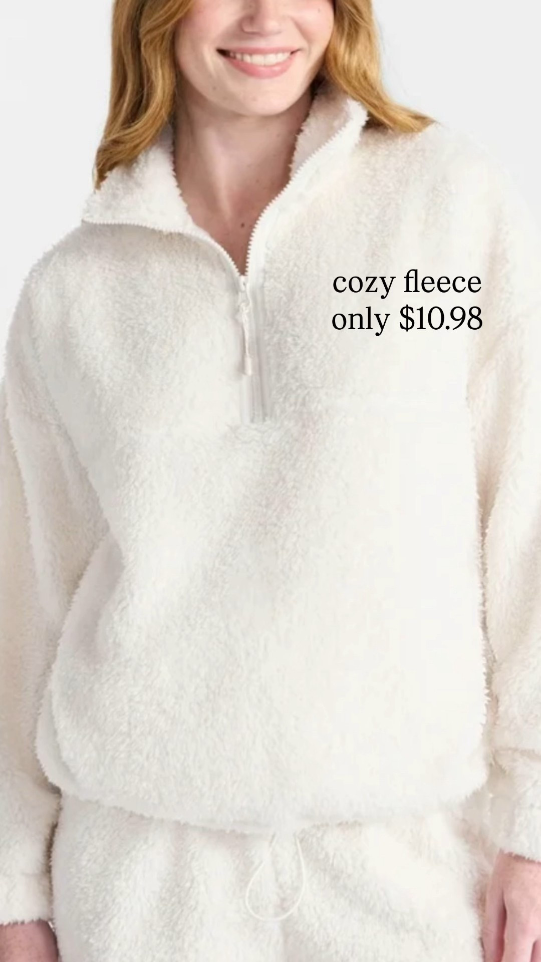 Cozy fleece, only $10.98

#LTKCyberWeek #LTKGiftGuide #LTKHoliday