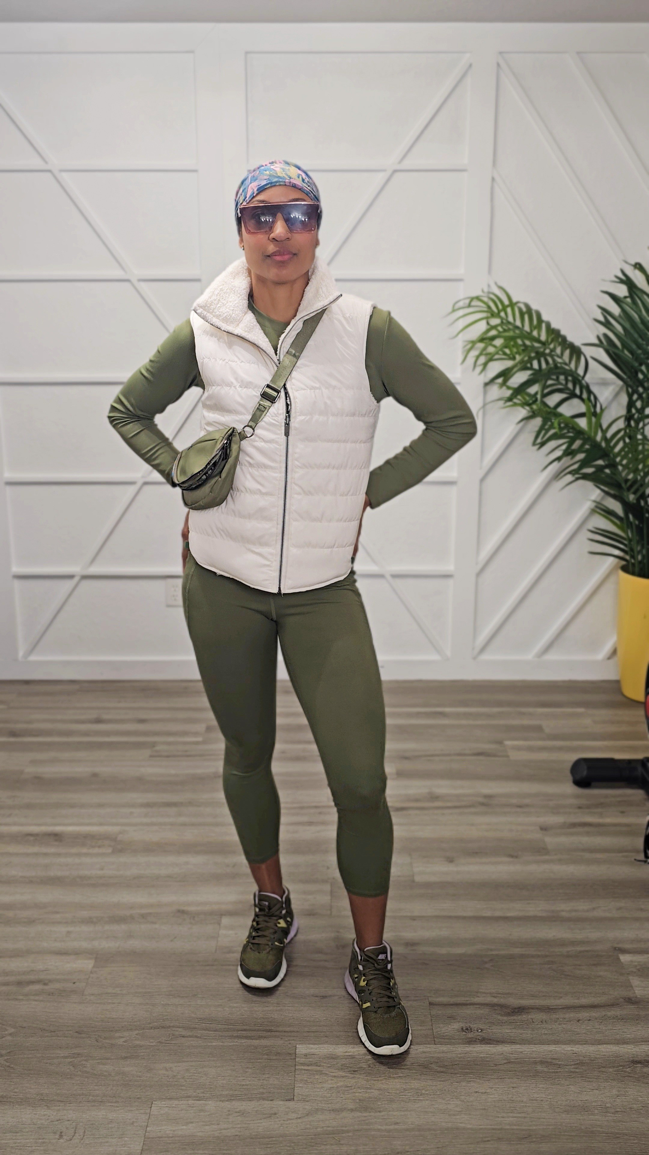 it's 43° out🥶; layers please💚💜

#LTKActive