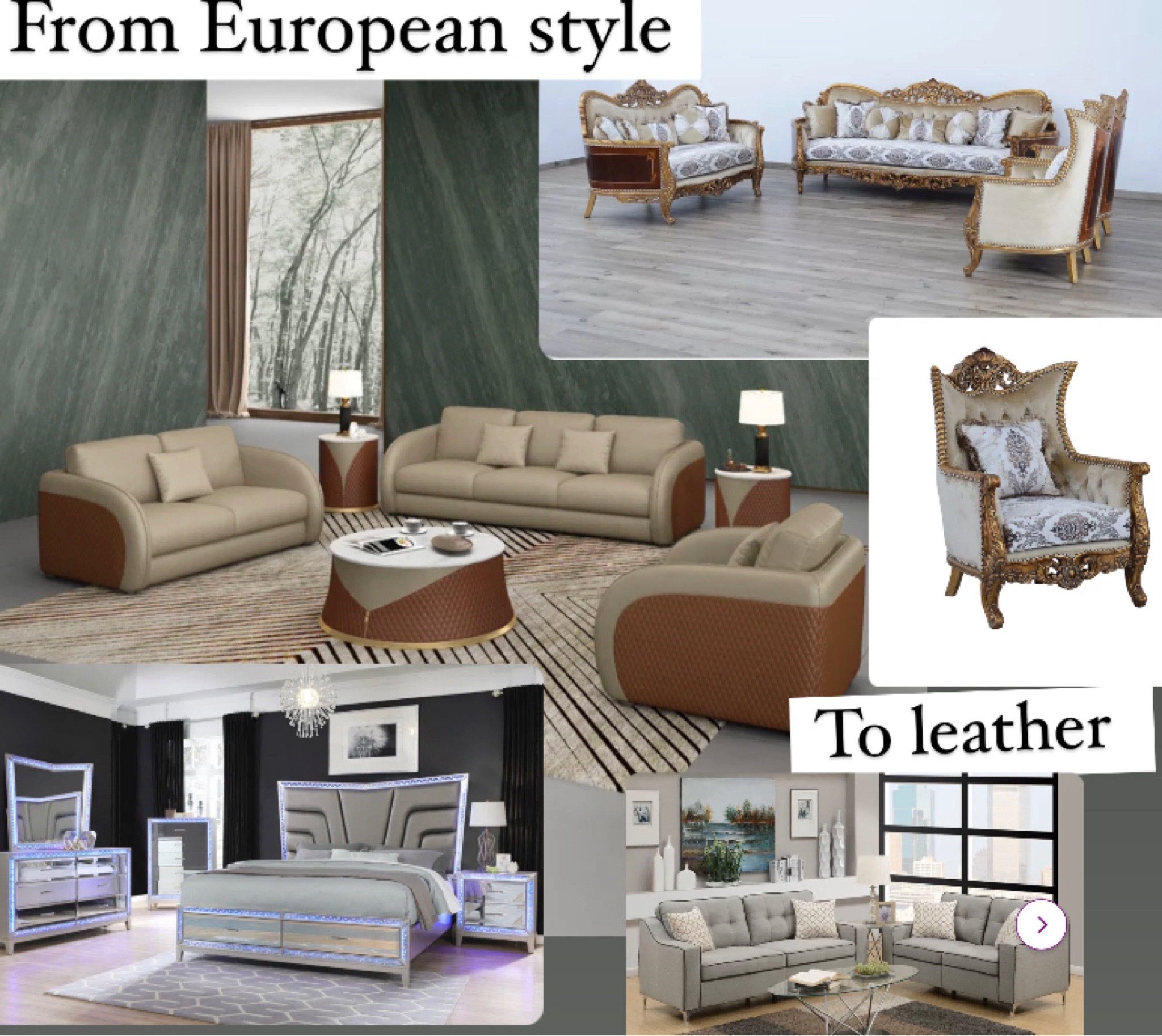 Shop luxurious living room set and bedroom set. Love this European styles and if you love leather ✨ you have great deals on Black Friday with @wayfair
| Living room | bedroom | European living room | sale | deal | home decor | #wayfair #wayfairpartner #explore #livingroom #bedroom 

#LTKHoliday #LTKsalealert #LTKhome