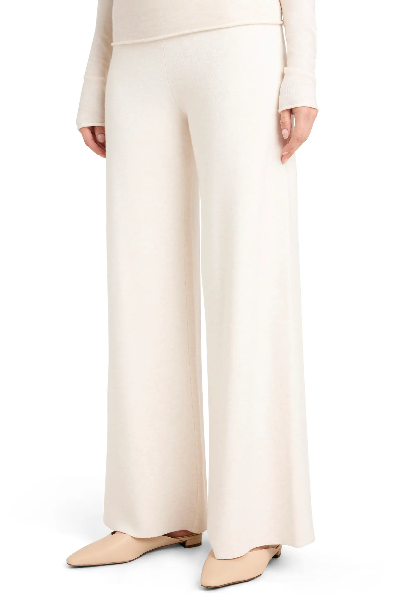 x Cella Jane Wide Leg Sweater Pants | Nordstrom