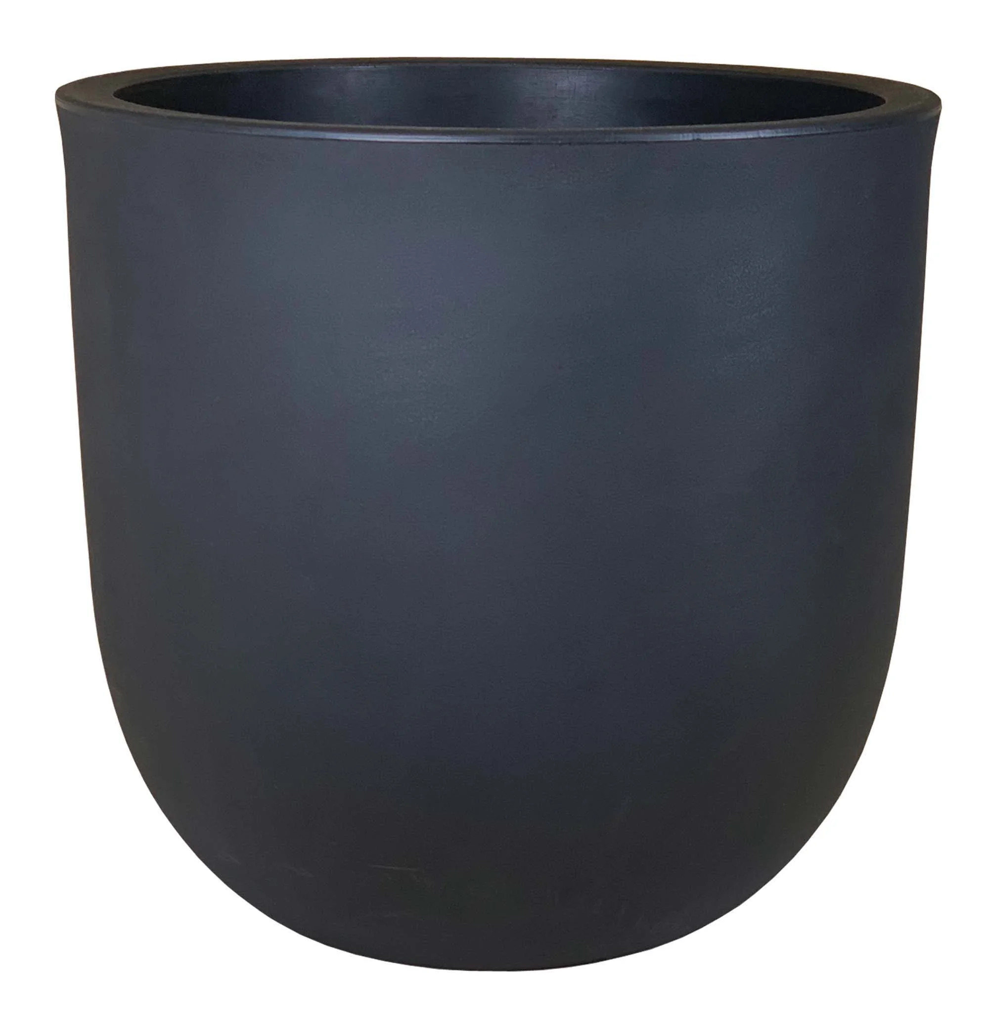 Better Homes & Gardens 22" Matte Black Resin Mosswood Planter | Walmart (US)