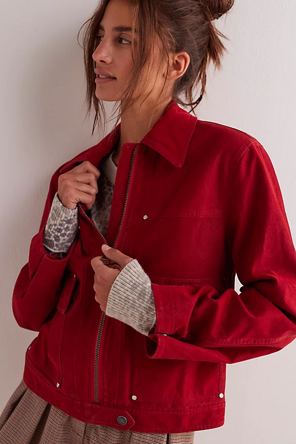 We The Free Blair Vegan Suede Jacket | Free People (Global - UK&FR Excluded)