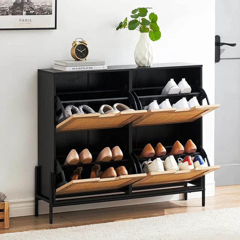 16 Pair Shoe Storage Cabinet | Wayfair North America