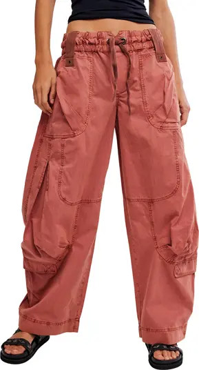 Free People Onset Cotton Twill Parachute Pants | Nordstrom | Nordstrom