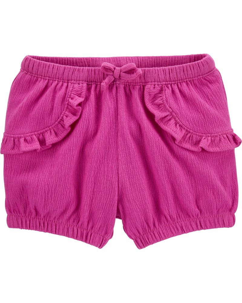 Crinkle Jersey Bubble Shorts | Carter's