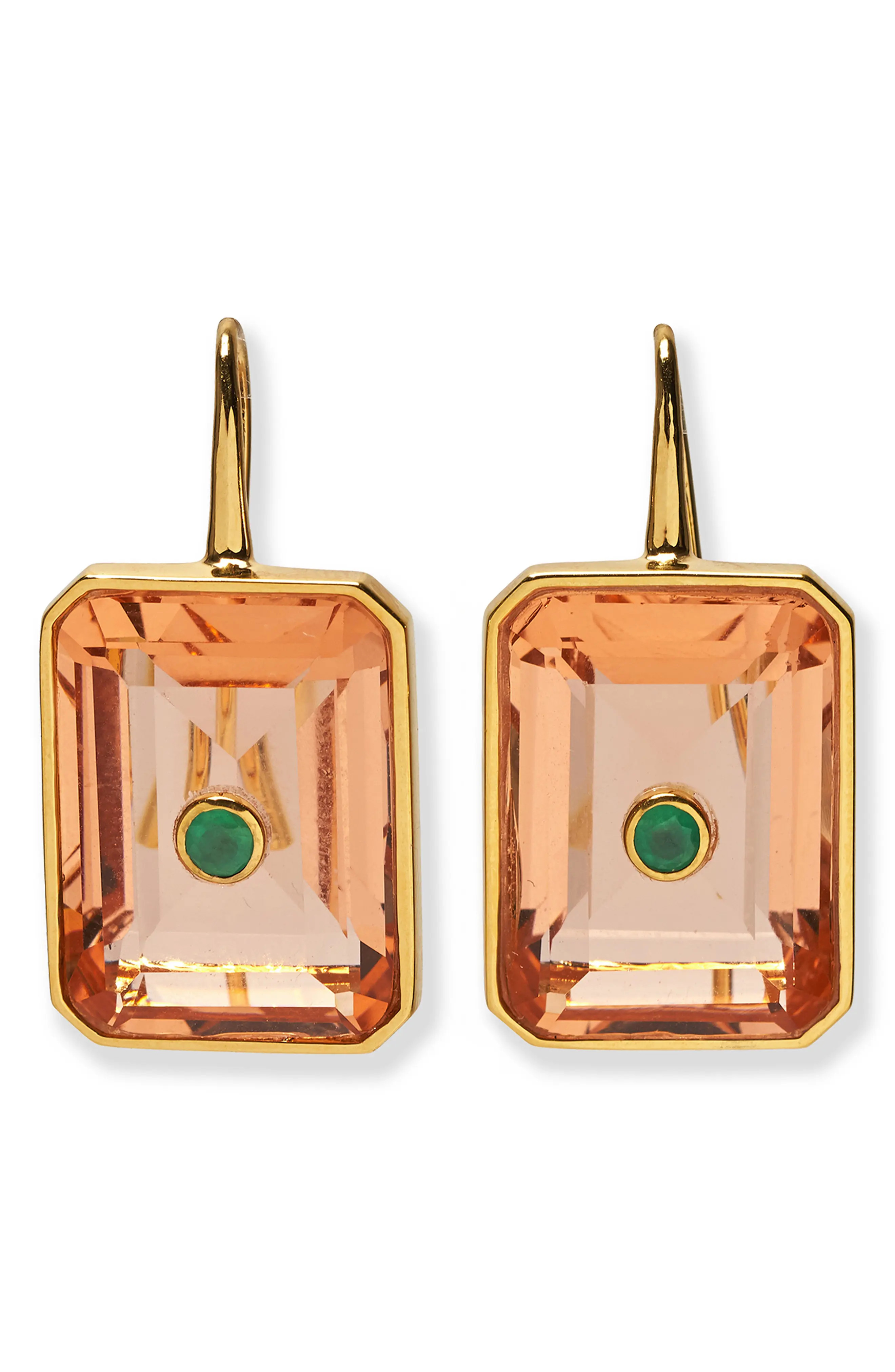 Emerald Cut Tile Earrings (Women) | Nordstrom | Nordstrom