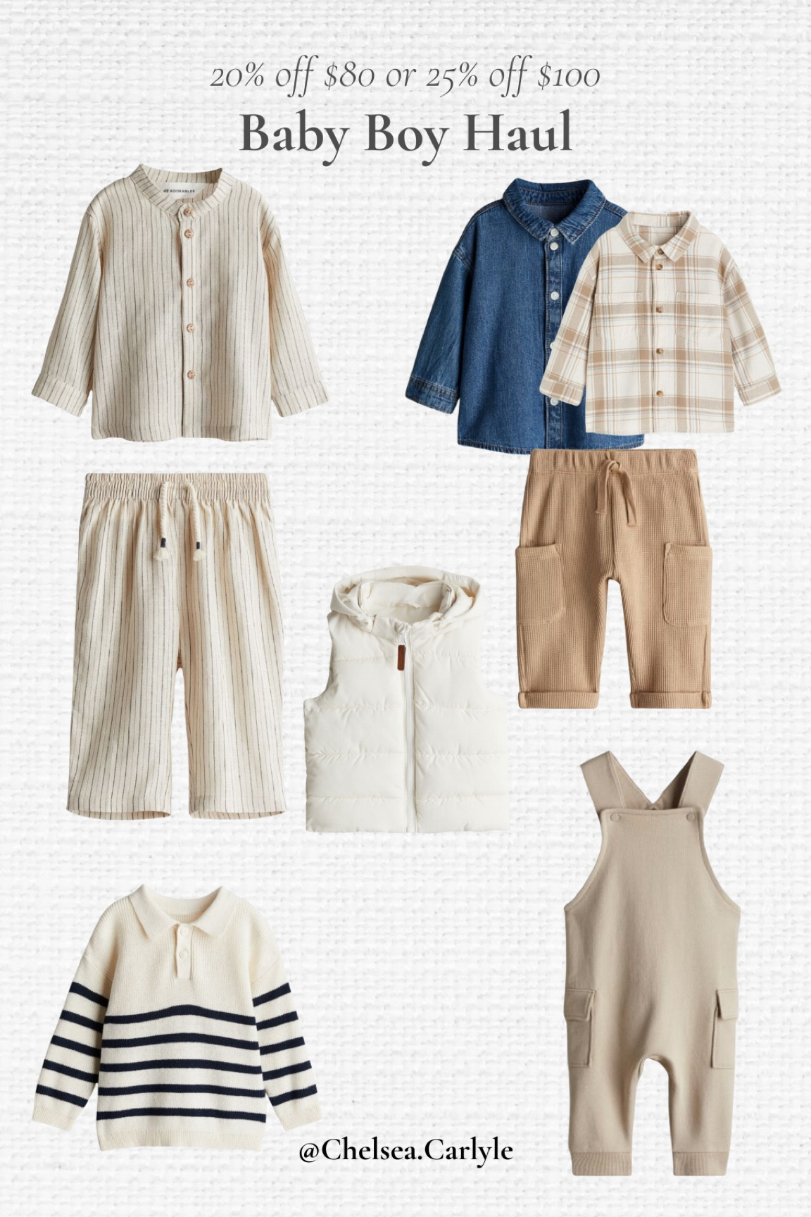 Baby boy fall finds up to 25% off!

|hm | H&M | boy clothes | baby clothes | school clothes |


#LTKBaby #LTKFamily #LTKBacktoSchool