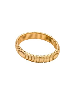 Stretchy Bracelet Set in Gold | Revolve Clothing (Global)