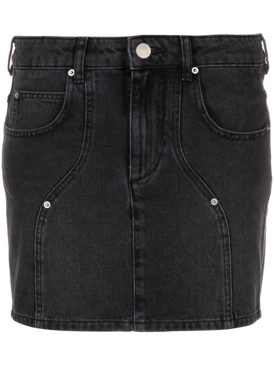 Isabel Marant Étoile Vesna Denim Mini Skirt | Baltini
