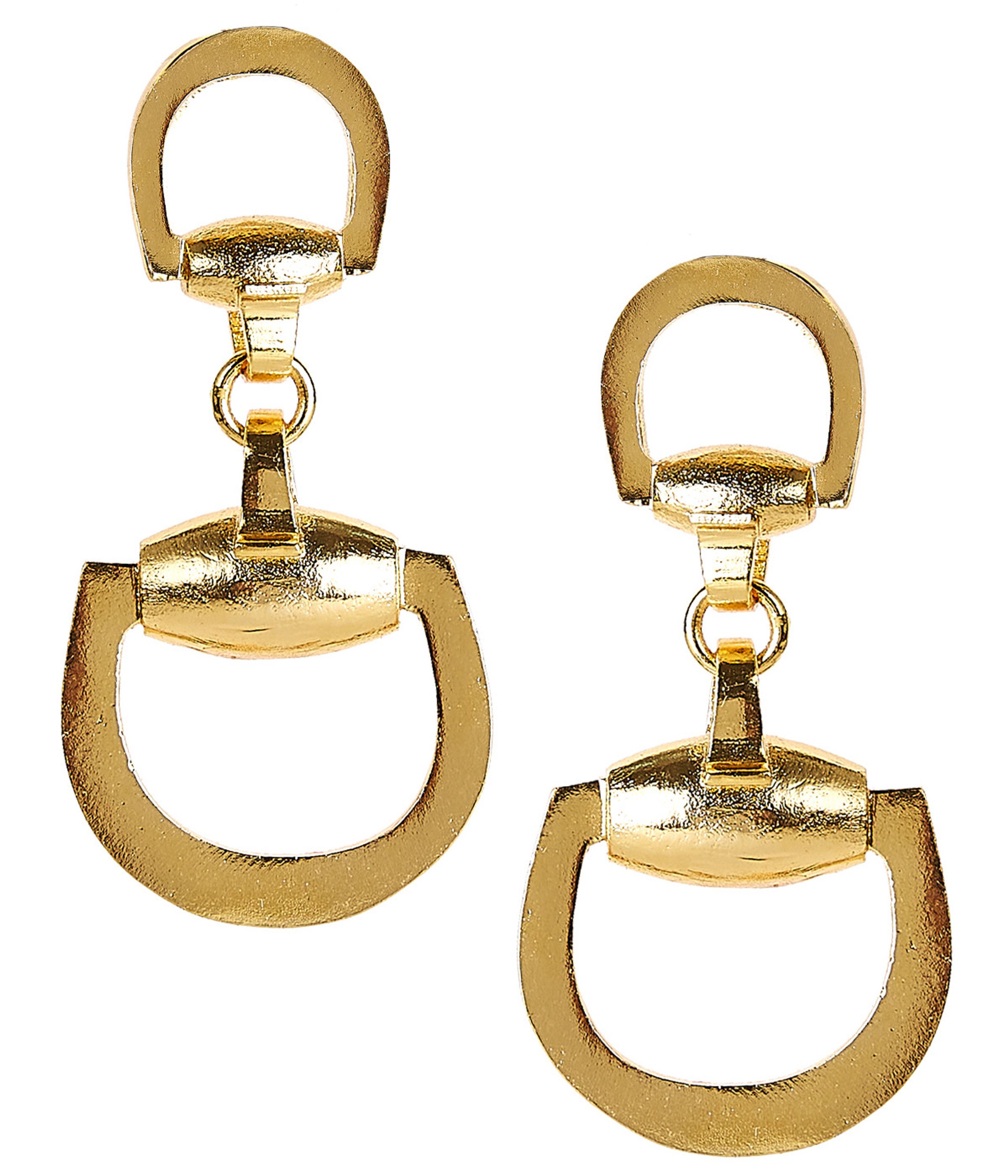 Horsebit - Gold Earrings | Lisi Lerch Inc