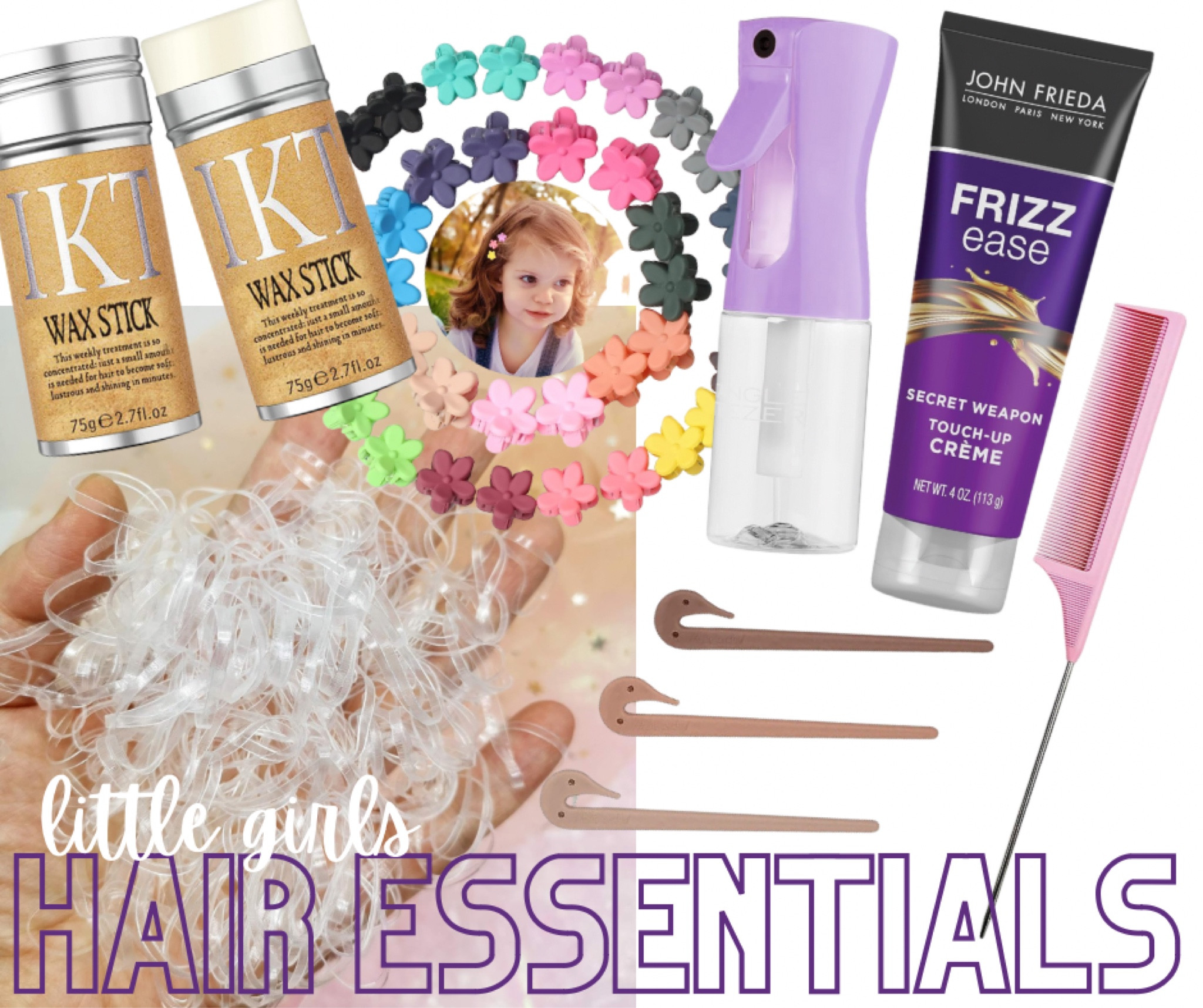 Toddler Hair Care under $10 & all products we love / John Frieda frizz ease is a GREAT dupe for the DAE cream!! 

#LTKkids
