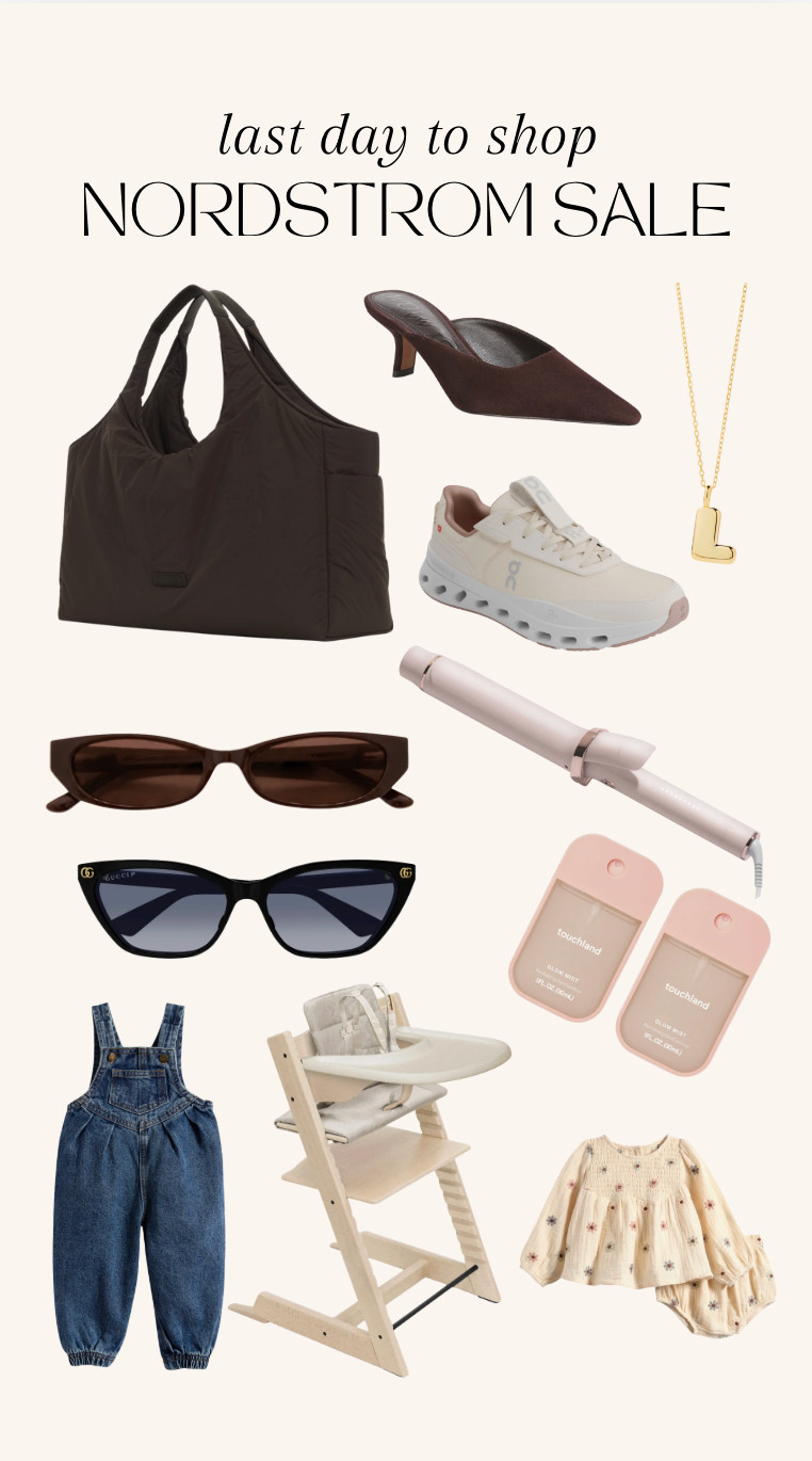 last day to shop the nordstrom sale! love the thirty years bag, gucci on sale, ON sneakers on sale, rylee & cru also on sale 

 #LTKootd #LTKBaby #LTKKids