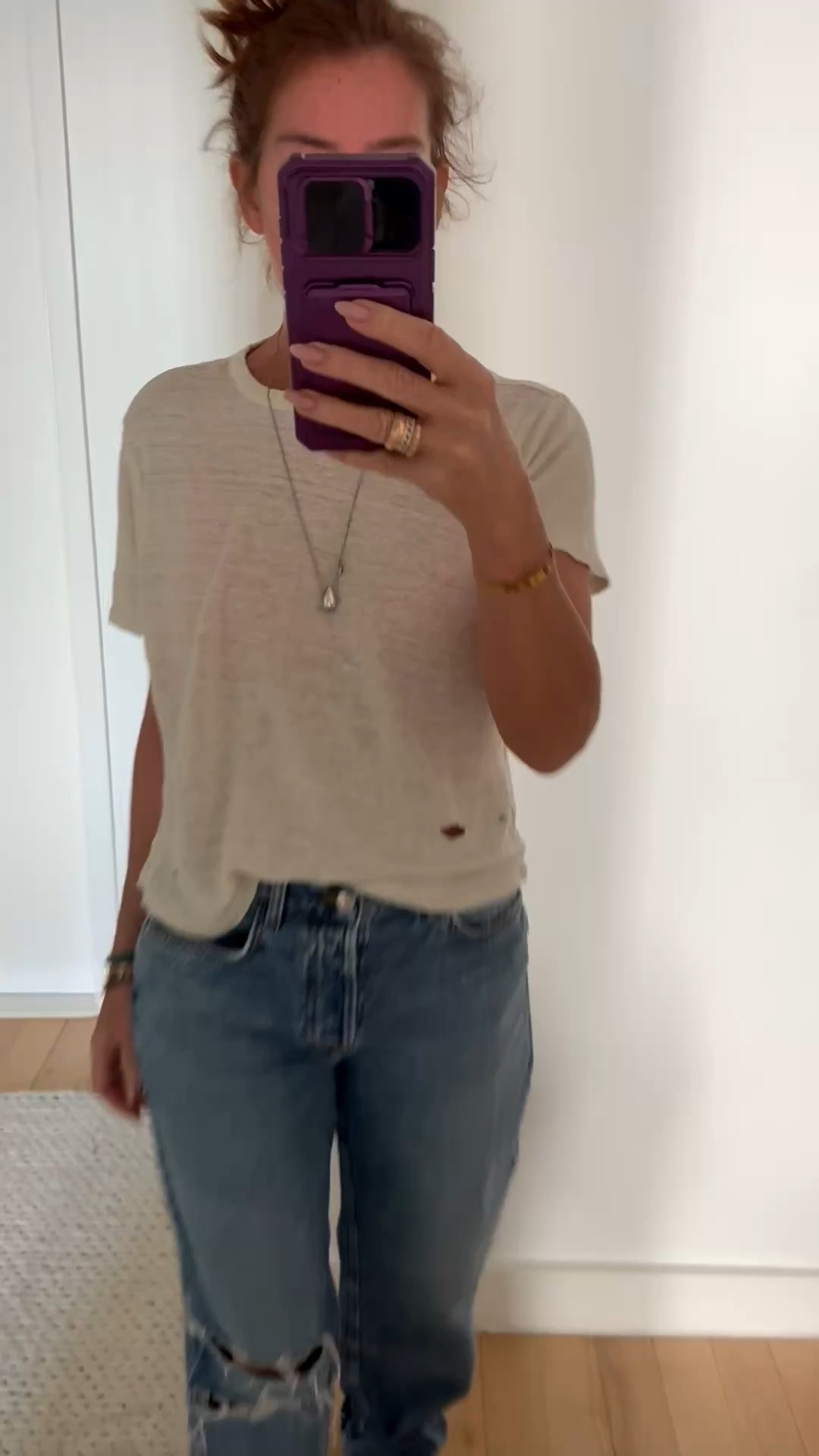 Always feel cutest in white T and Levi’s ! 

#LTKmorningroutine #LTKOver40 #LTKdayinmylife