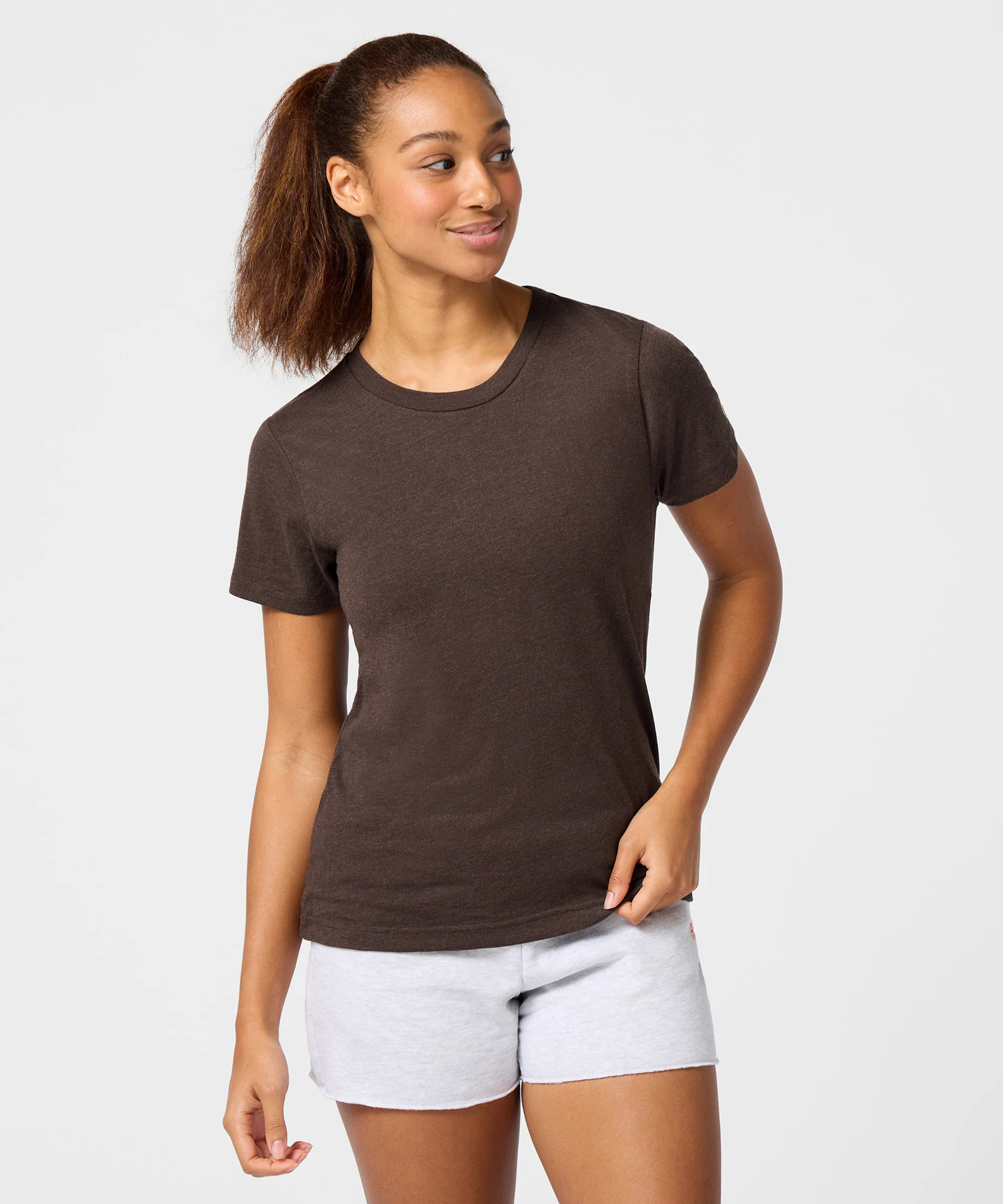 Women's Go-To Tee Women's T-Shirt from Homage. | Brown |  Vintage Apparel | Homage