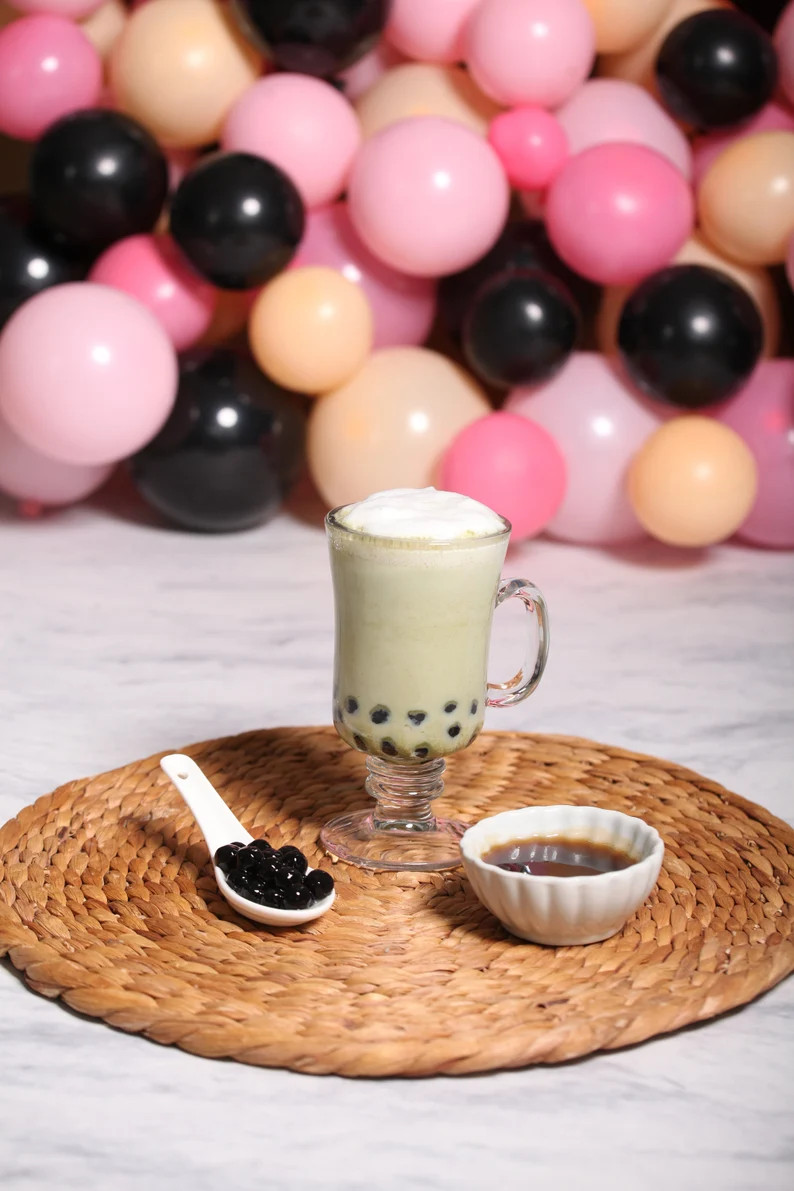 Rose Gold Electric Whisk for Milk Foam | Bubble Tea & Latte Drinks | Etsy (US)