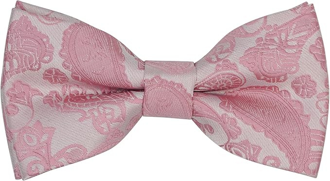 Paisley Bow Ties for Men Kids, Classic Adjustable Pre-Tied Bowties with Gift Box for Mens Wedding... | Amazon (US)