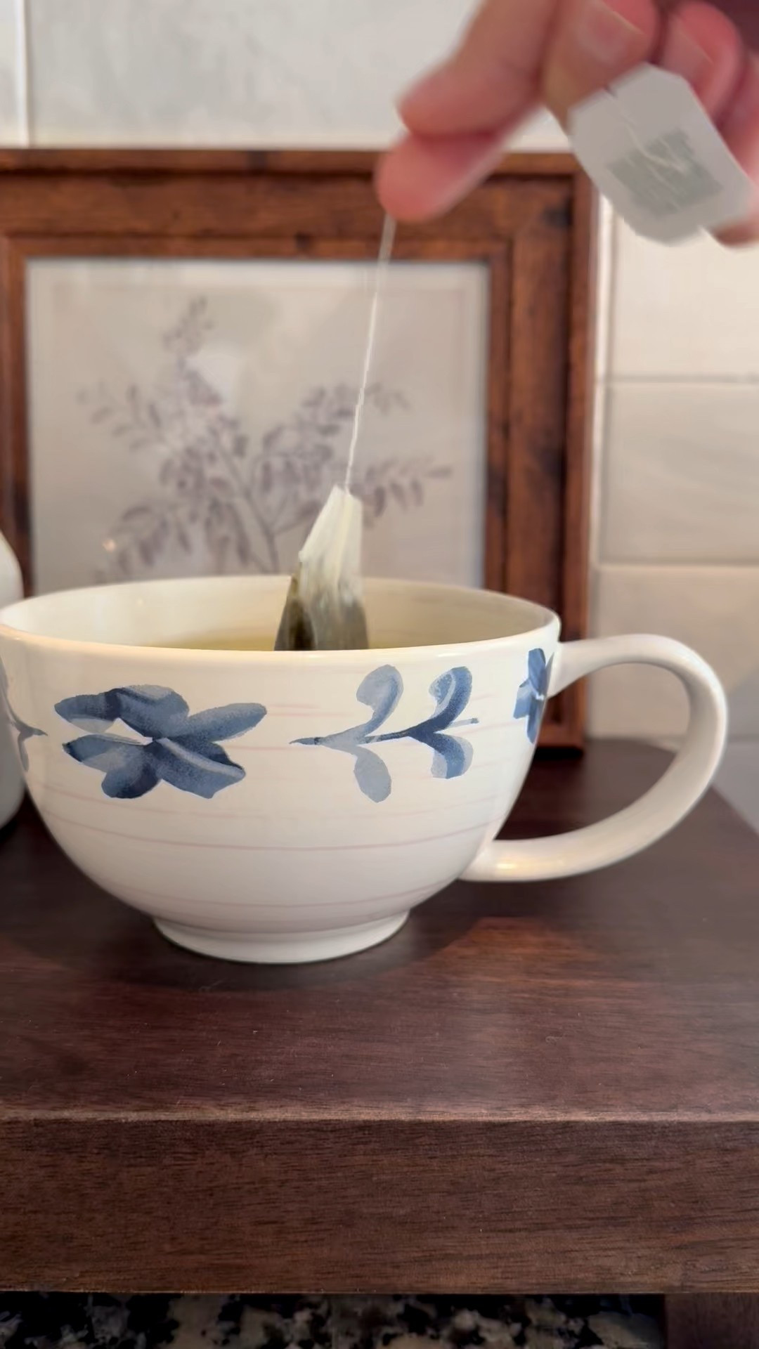 The sweetest mug moment! I drink sleepy or peppermint tea every night- so a sweet little mug was a must

#LTKdayinmylife