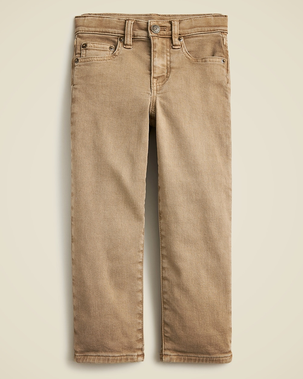 Kids' classic-fit garment-dyed knit jean | J. Crew US