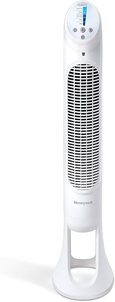 Honeywell HYF260 Quiet Set Whole Room Tower Fan, White | Amazon (US)