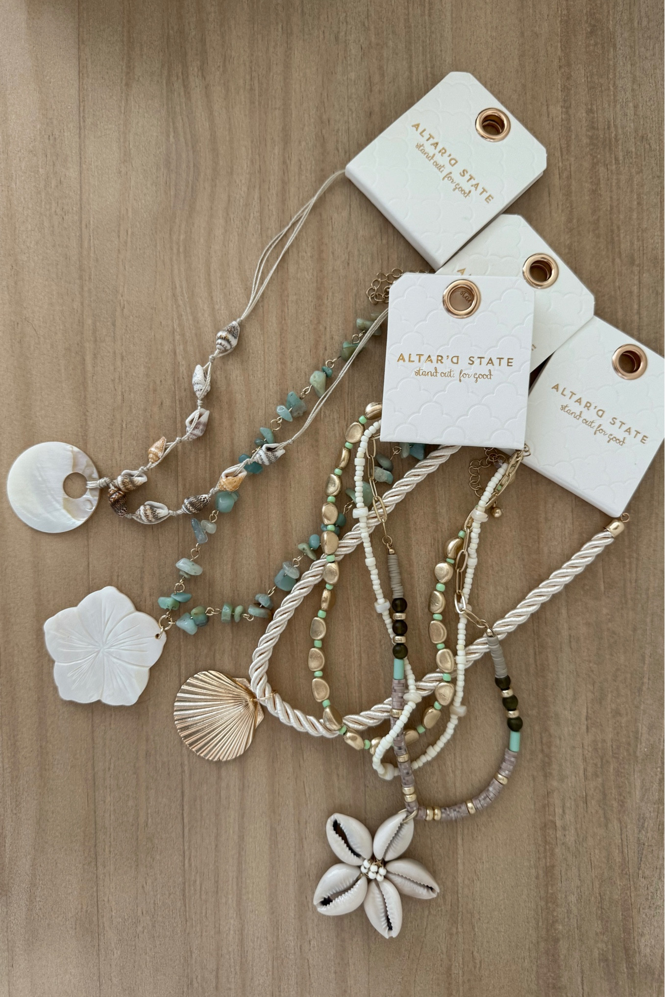 Beachy summer statement necklaces 

#LTKSeasonal #LTKfindsunder50 #LTKsalealert