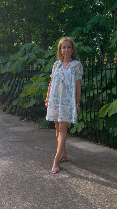 Sometimes you just have to twirl! This pretty linen blend dress is VERY roomy. I’m wearing an XS. 


#LTKOver40 #LTKVideo #LTKStyleTip