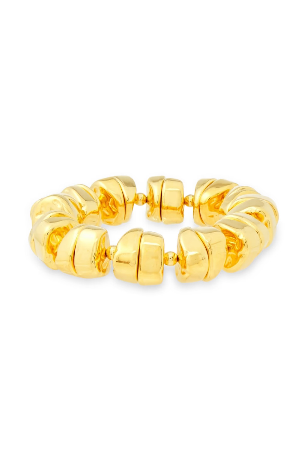 22-karat gold-plated bracelet | The Outnet (UK and Europe)