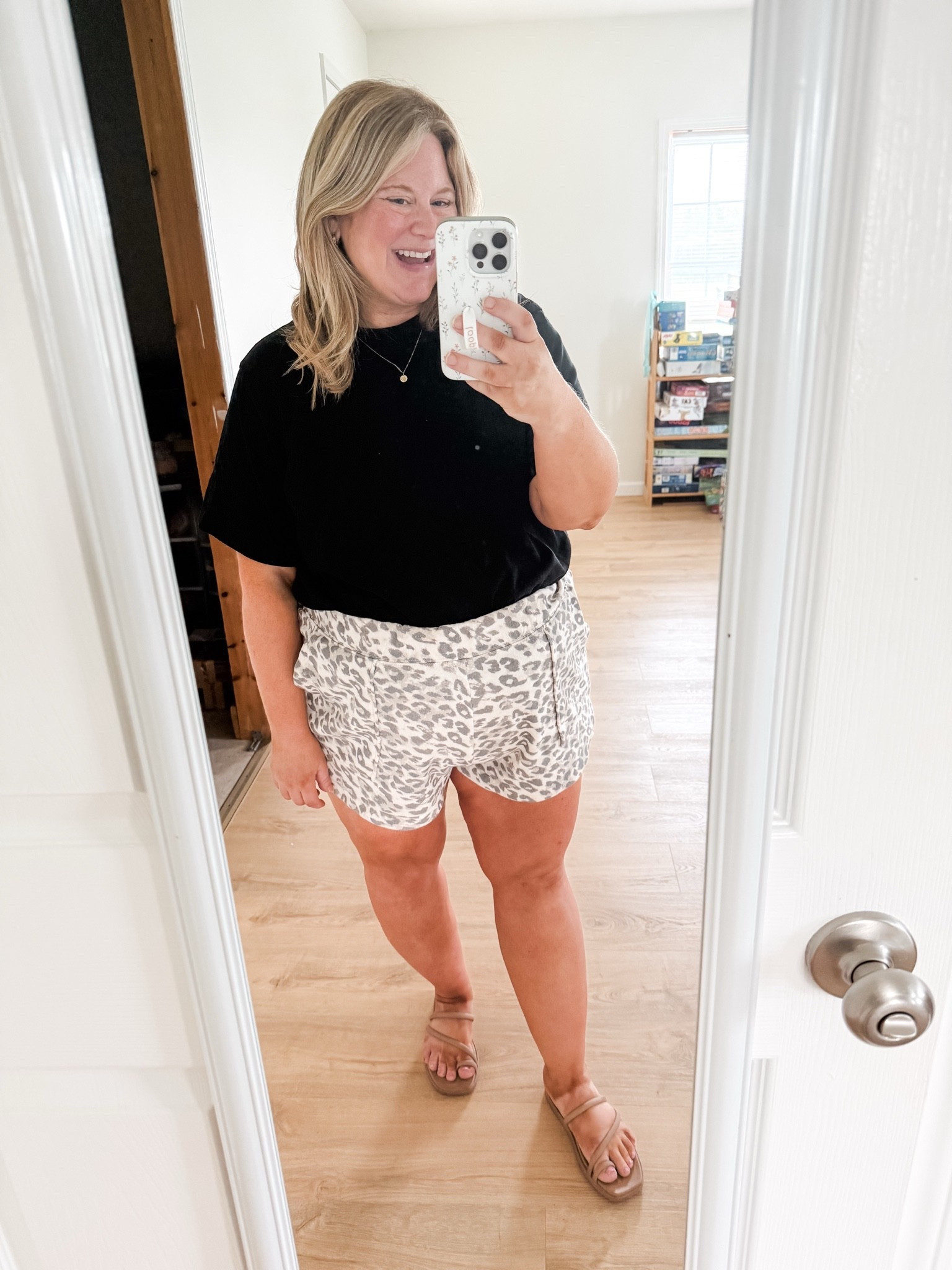 Wearing an XL in both my tee and comfy aerie shorts. My tee is the perfect amount of oversized and my shorts are perfect for the bump.  Shorts on sale for $20!!

#LTKBump #LTKSaleAlert #LTKMidsize