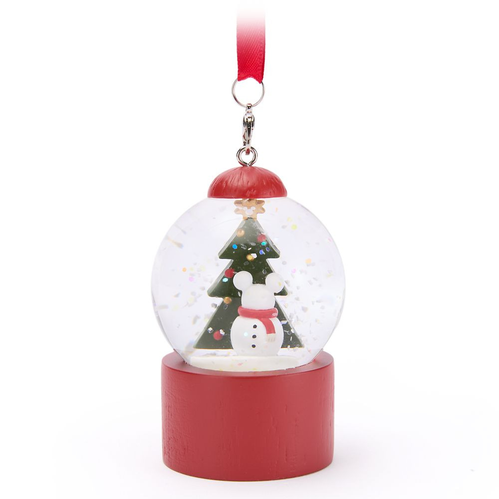 Mickey Mouse Holiday Snowglobe Ornament | Disney Store
