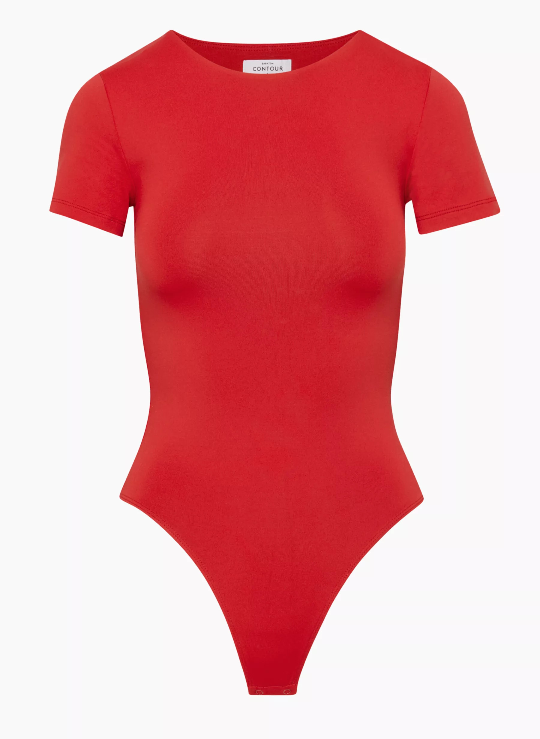 CONTOUR CREW SHORTSLEEVE BODYSUIT | Aritzia