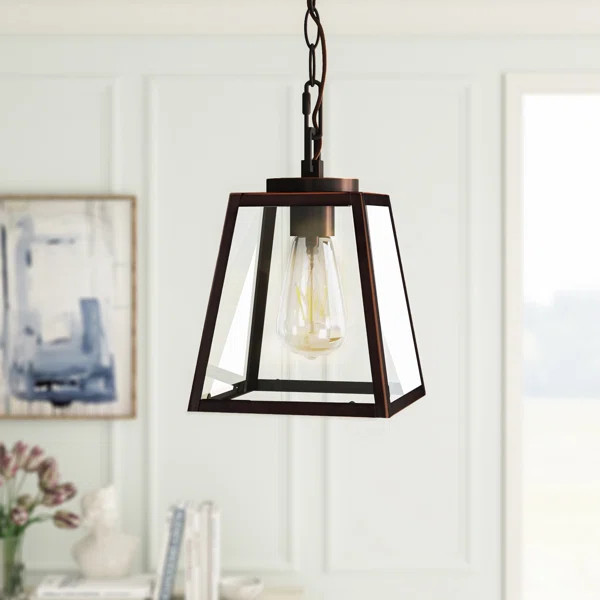 Helgeson 1 - Light Lantern Geometric Pendant | Wayfair North America