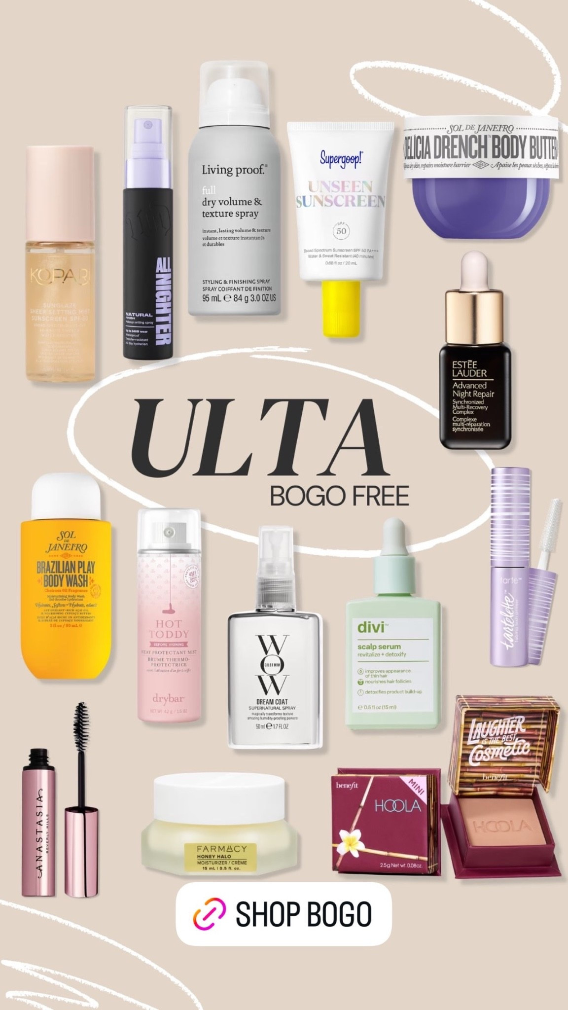 Ulta — BOGO FREE minis! ✈️ perfect for traveling!

#LTKTravel #LTKSaleAlert #LTKBeauty