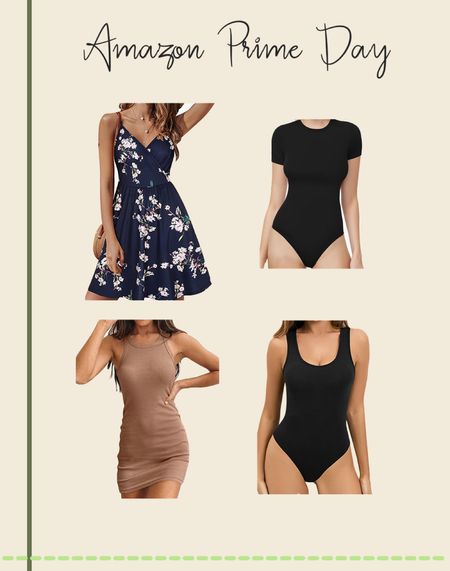Amazon prime day fashion finds 
Bodysuits 
Dresses 

#LTKSeasonal #LTKstyletip #LTKxPrimeDay