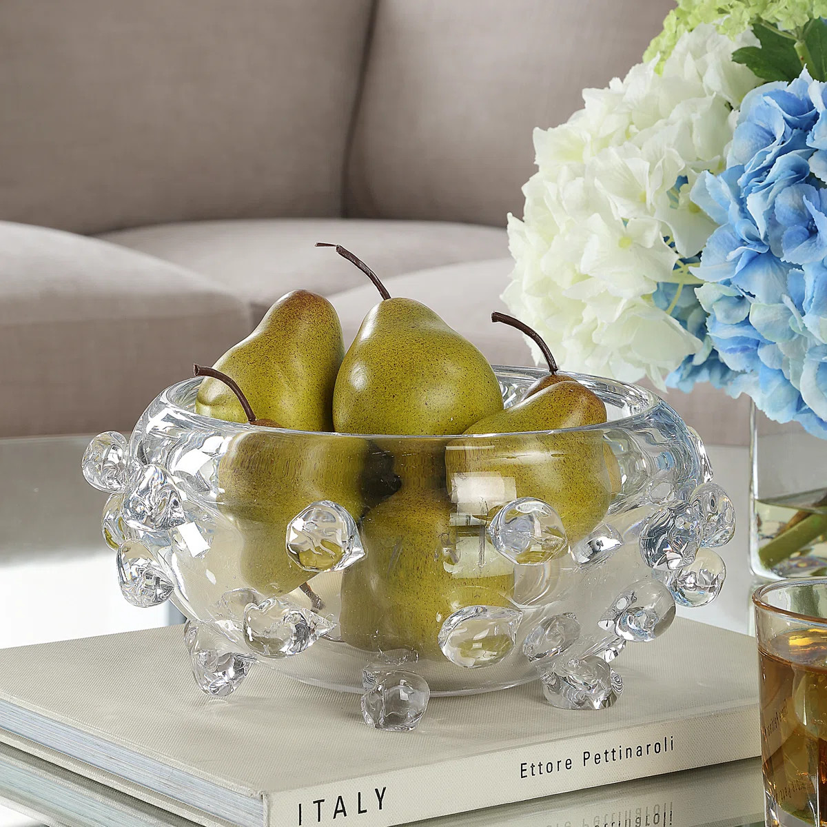 Uttermost Aura Clear Glass Bowl | Wayfair North America