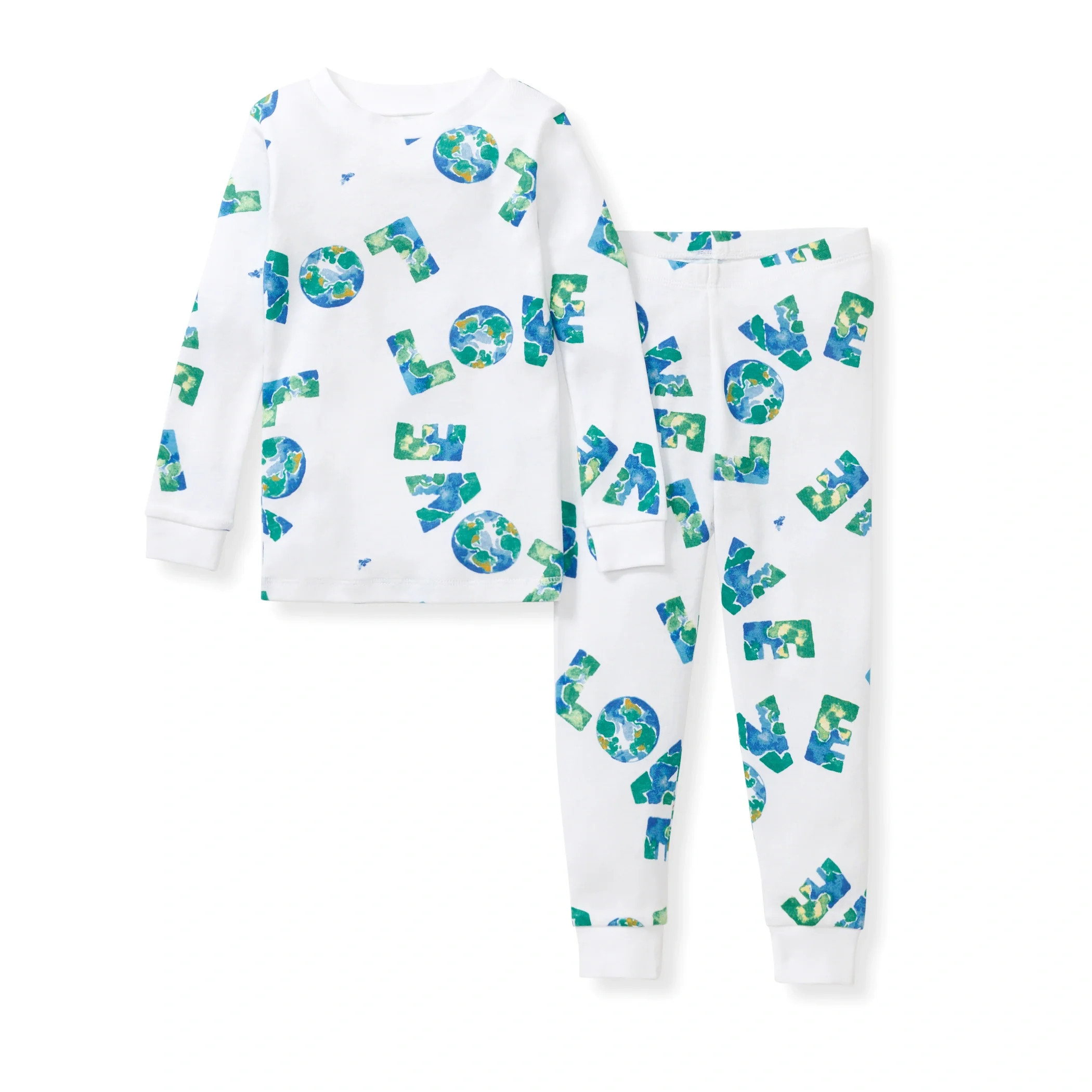 Earth Love Organic Cotton Two-Piece Pajamas | Burts Bees Baby