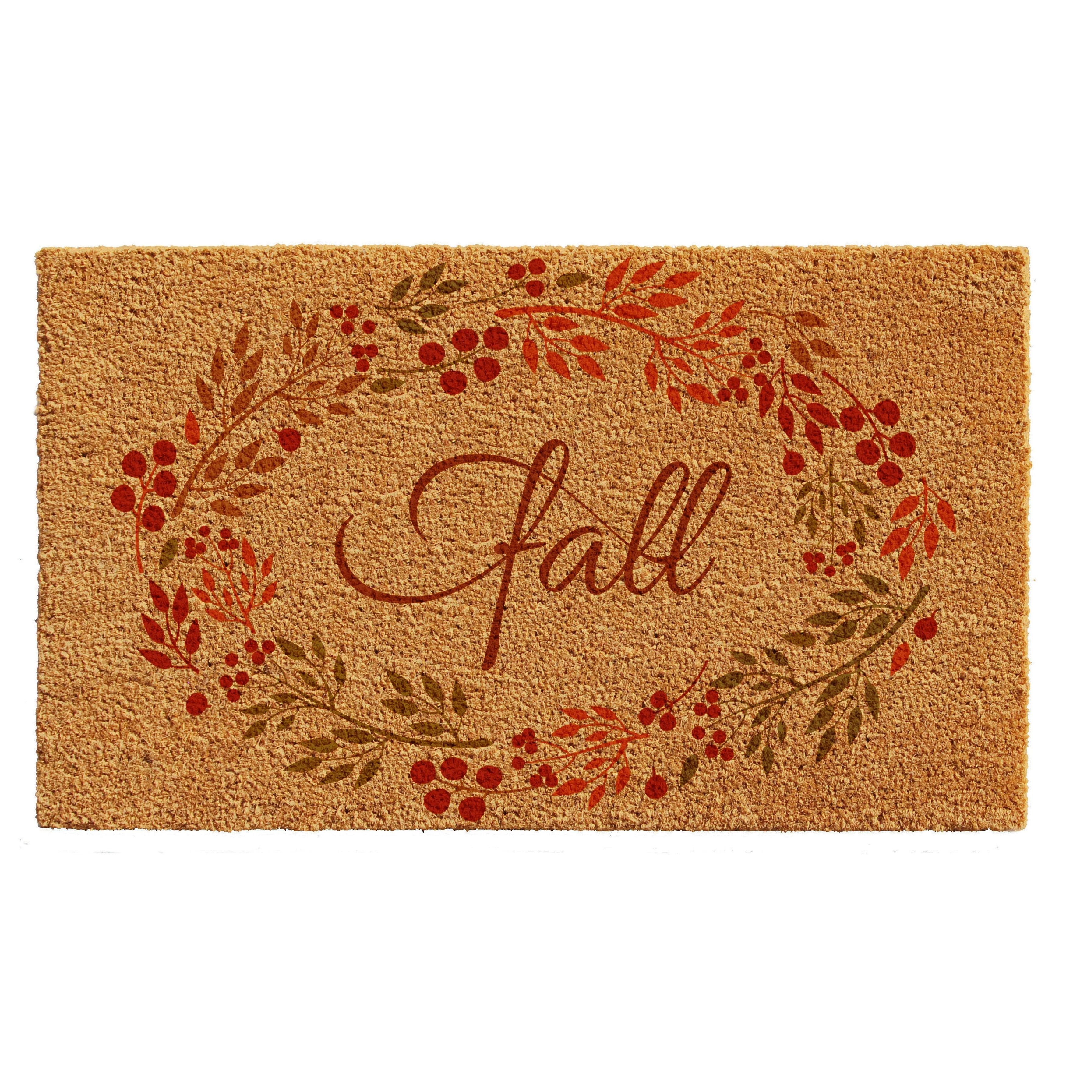 Calloway Mills Fall Wreath Outdoor Doormat | Walmart (US)