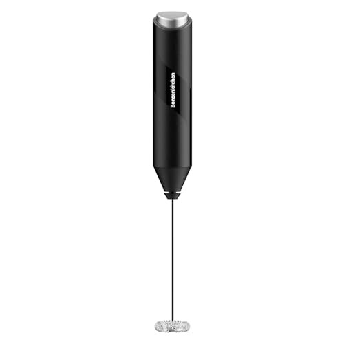 Bonsenkitchen Powerful Milk Frother for Coffee, Fast Handheld Drink Mixer with Stainless Steel Wh... | Amazon (US)