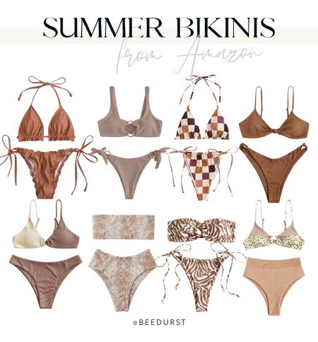 Amazon prime day finds! Swimsuits from Amazon, bikinis from Amazon, summer swim, two piece swimsuit, neutral swimsuit

#LTKxPrimeDay #LTKswim #LTKunder50