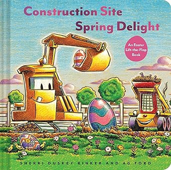 Construction Site Spring Delight: An Easter Lift-the-Flap Book (Goodnight Construction Site)     ... | Amazon (US)