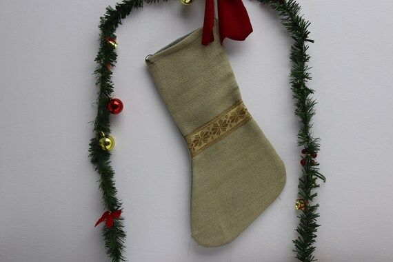 Natural Wool Decorative Rustic Christmas Ornament Socks - Etsy Canada | Etsy (CAD)