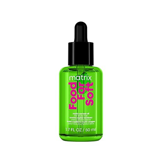MATRIX Food For Soft Hair Serum Oil For Dry, Brittle and All Hair Types - Softens, Smooths and Ad... | Amazon (US)