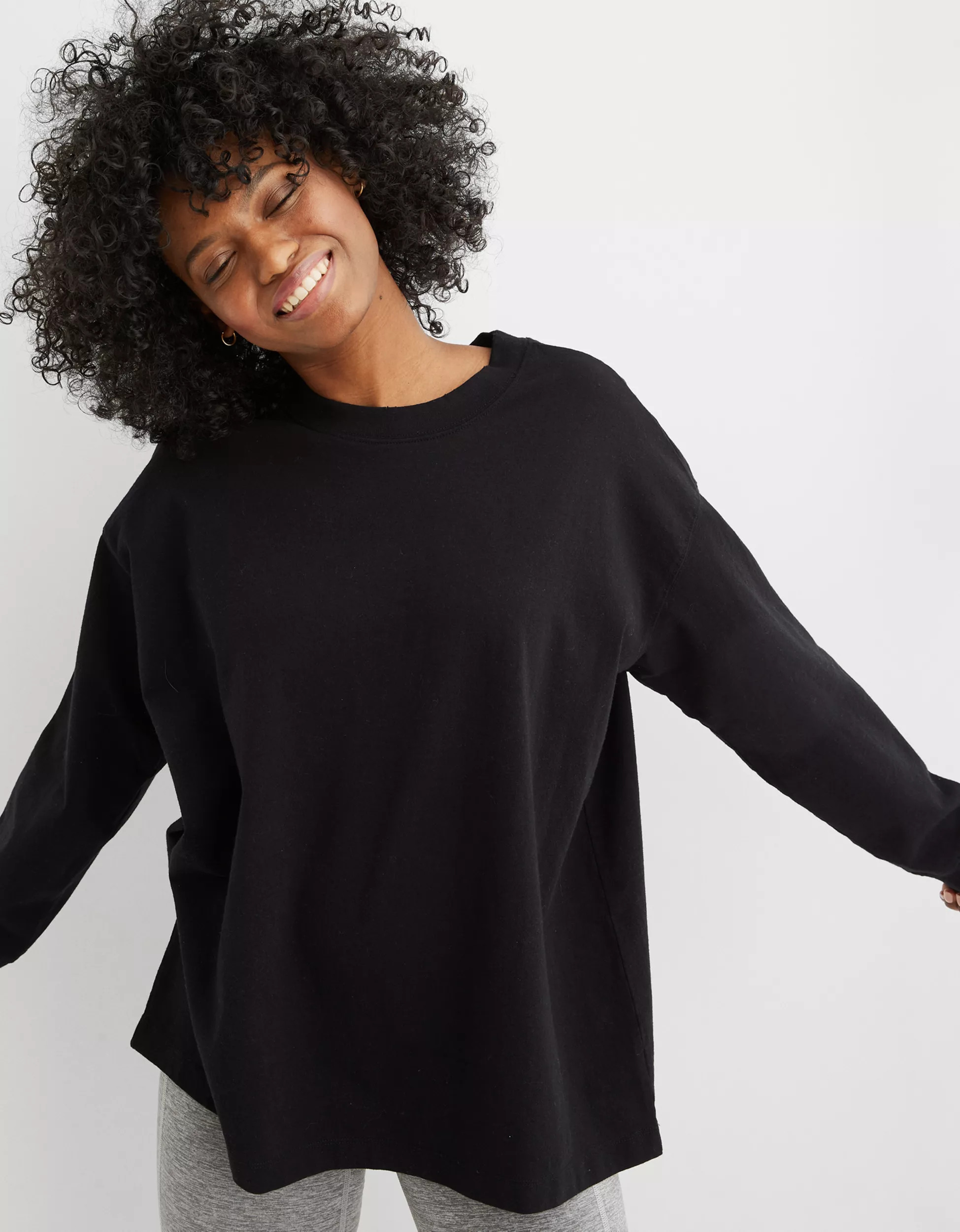 Aerie Long Sleeve Oversized T-Shirt | American Eagle Outfitters (US & CA)