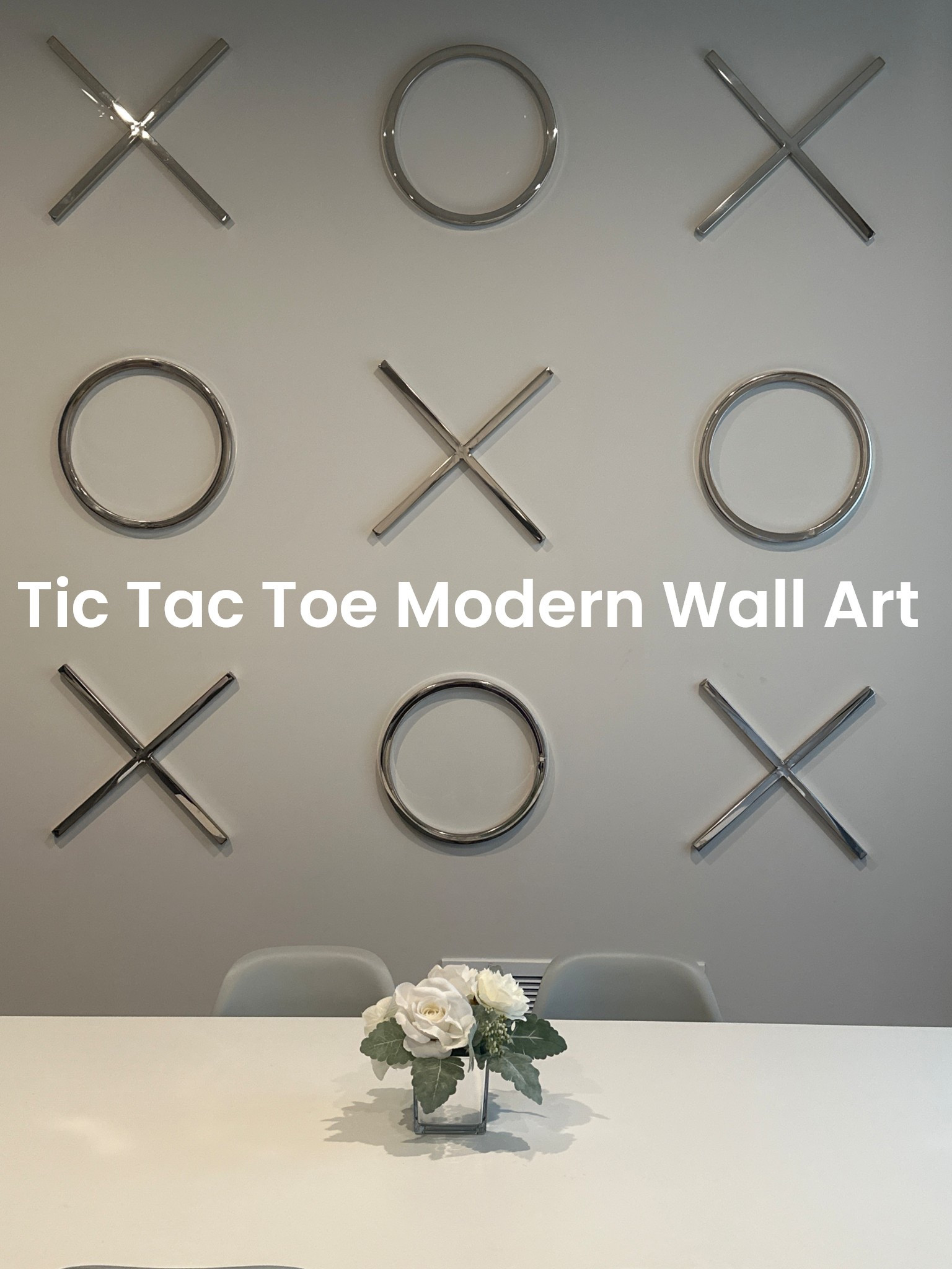This modern chrome tic-tac-toe wall art is the perfect accent piece—sleek, playful, and instantly elevates any room. I love décor that feels stylish without trying too hard, and this piece does exactly that. Also available in gold if you prefer something warmer. A simple statement that makes your home feel curated, intentional, and put together.


#LTKmomlife #LTKHome