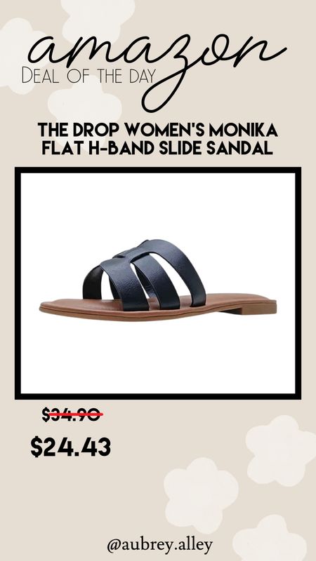 Amazon deal of the day! Women’s flat h-band slide sandals

#LTKsalealert #LTKshoecrush #LTKstyletip