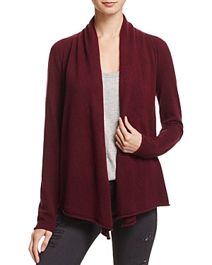 Aqua Cashmere Drape Front Cardigan - 100% Exclusive | Bloomingdale's (US)